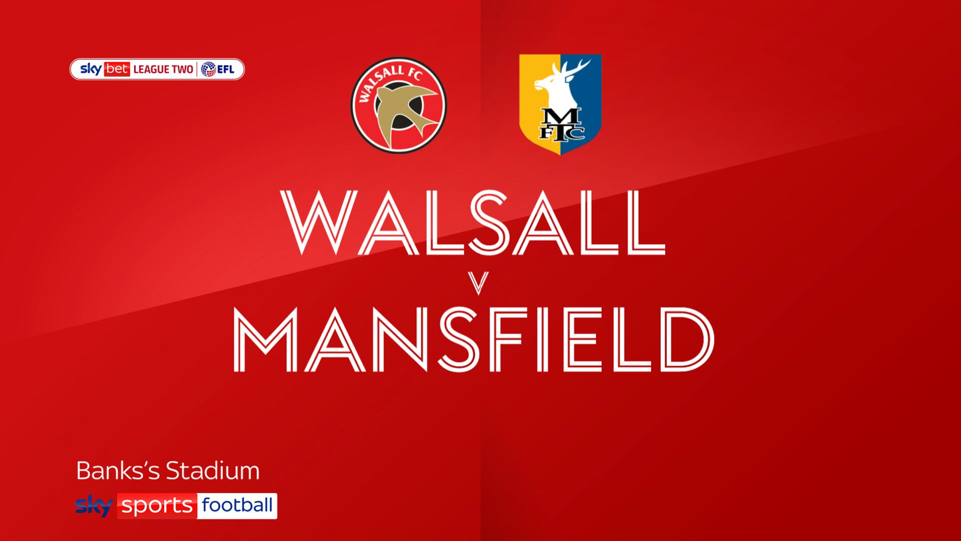 Mansfield hold Walsall