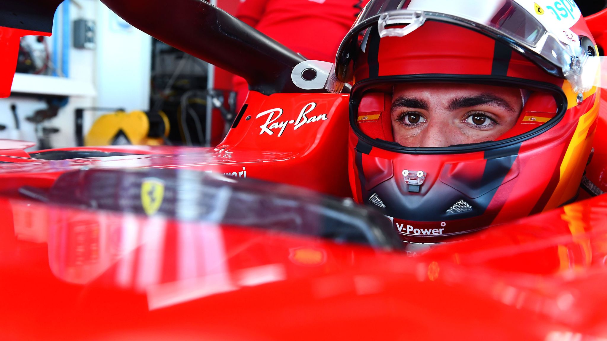 Ferrari to improve but Carlos Sainz not expecting to 