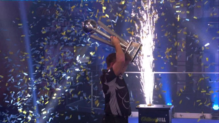 Price's victory, as well as making him £500,000 richer, also saw him end Michael van Gerwen's long reign as No 1