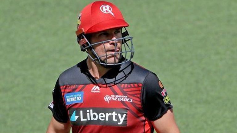 Renegades will be hoping Aaron Finch can return to form after leading Australia to a maiden T20 World Cup title