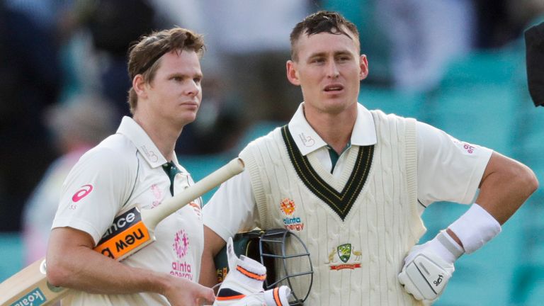 Steve Smith and Marnus Labuschagne took Australia through to stumps