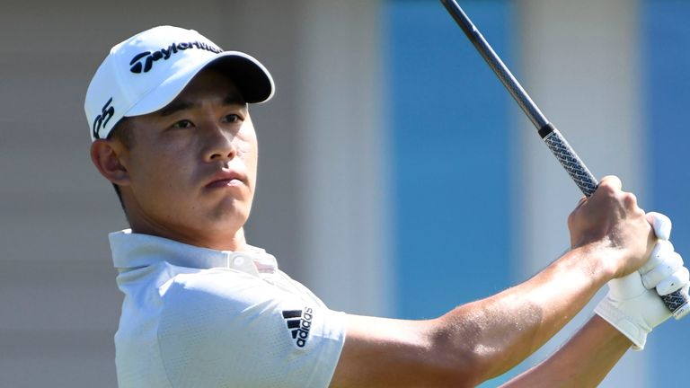 Morikawa made two mistake on par fives that saw his lead cut to two