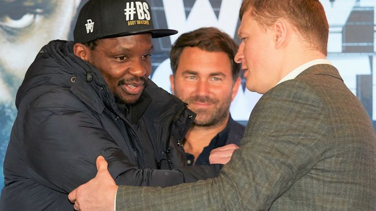 Dillian Whyte faces Alexander Povetkin again in a rematch on March 6
