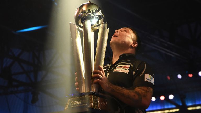 Price says he has 'never felt pressure like it' after missing 11 match darts before beating Gary Anderson 7-3 in last year's final
