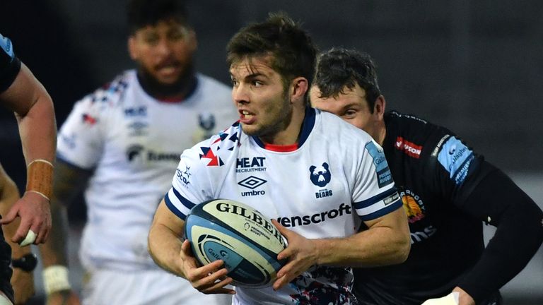 Harry Randall played a starring role in Bristol's win over Exeter