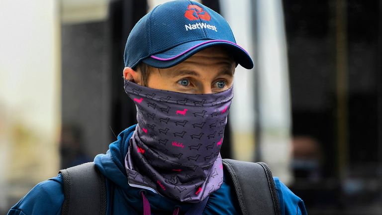 Joe Root and his England team have arrived in Sri Lanka ahead of the two-match test series