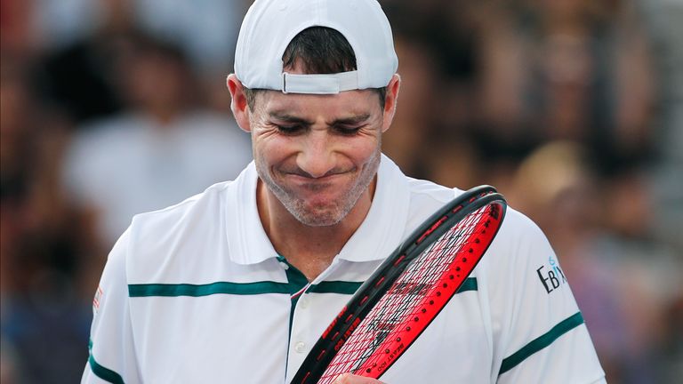 John Isner no viajará a Melbourne para el Abierto de Australia del próximo mes