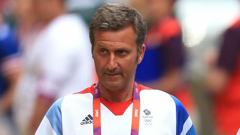 Freeman, pictured with Team GB in 2012, claims to have ordered the testosterone in the form of Testogel sachets after being bullied into doing so by former British Cycling technical director Shane Sutton, who denies the allegation