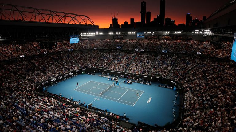 Up to 30,000 fans a day are expected to attend the Australian Open