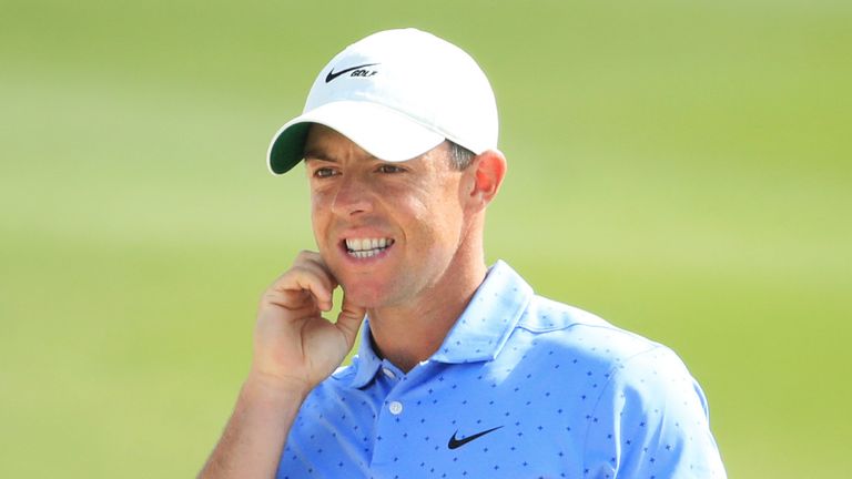 Rory McIlroy failed to build on a bright start