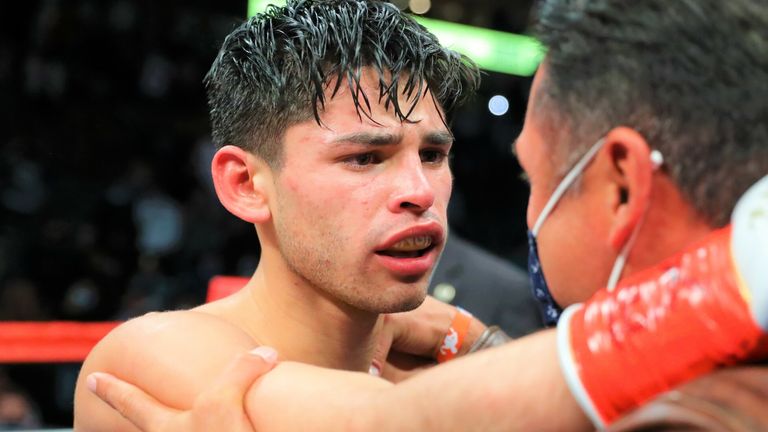 Ryan Garcia overcame an early knockdown to defeat Luke Campbell 