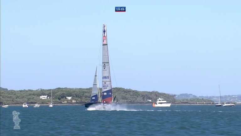 Stevie Morrison admits the performances of New York Yacht Club American Magic in December impressed him. 