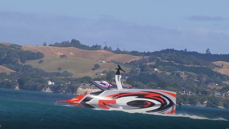Emirates Team New Zealand are continuing to train and they went throw a hairy moment with a capsize. Thankfully, there weren't any injuries to those on board and Te Rehutai escaped without any major damage