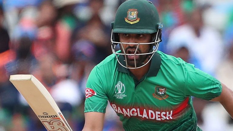 Tamim Iqbal was one of four Bangladesh batsmen to pass fifty in the third and final ODI against West Indies