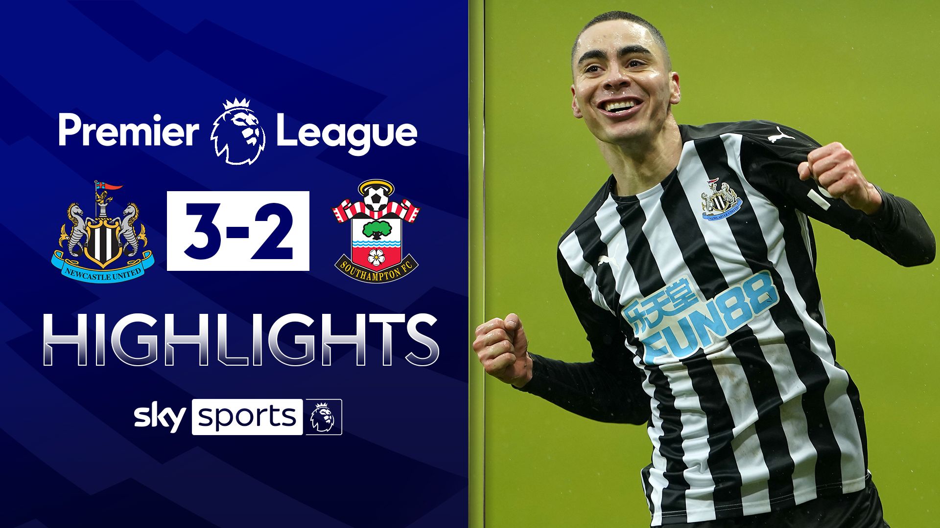 Newcastle's nine men hold on for victory