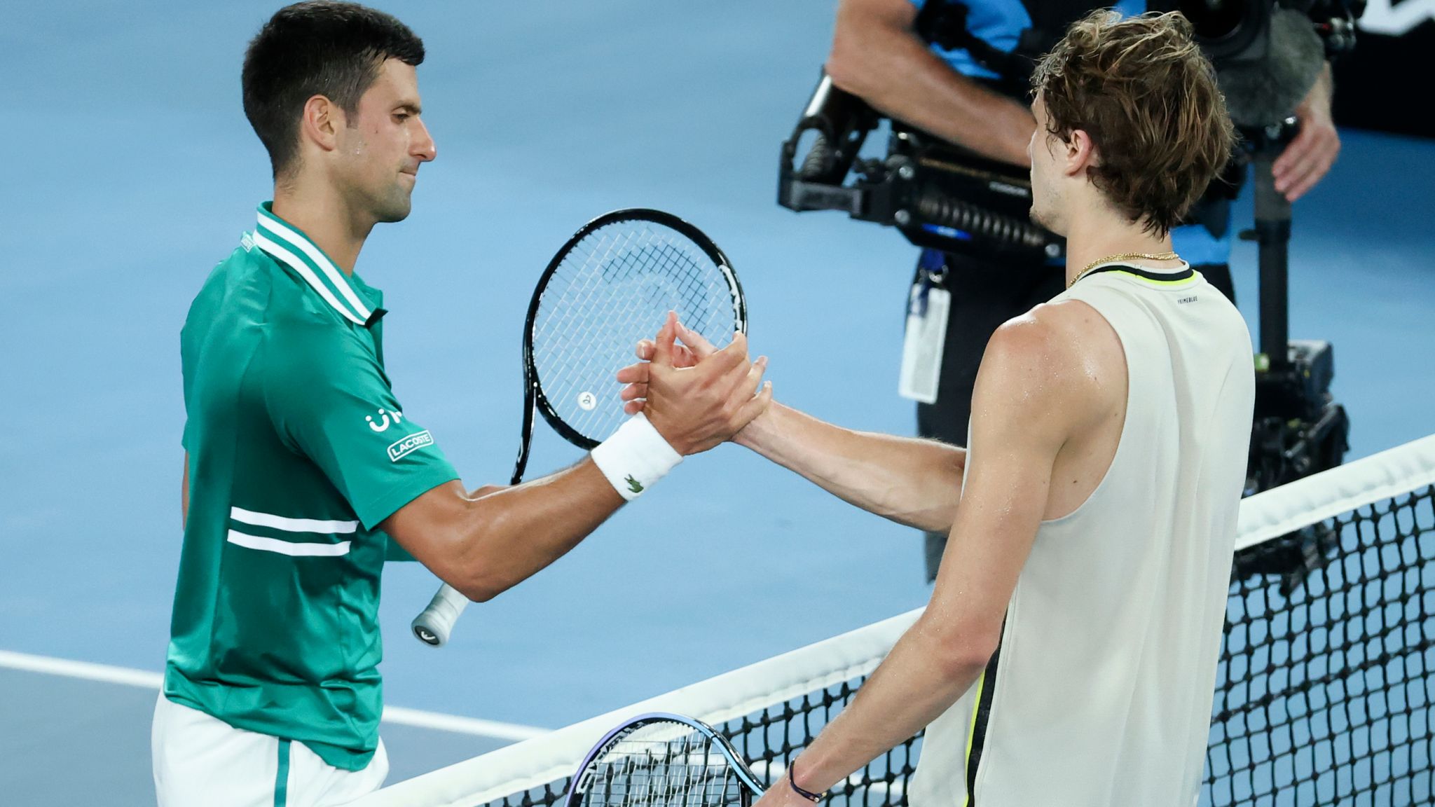 Australian Open Novak Djokovic Makes It Through To Semi Finals After Four Set Win Against Alexander Zverev Tennis News Sky Sports