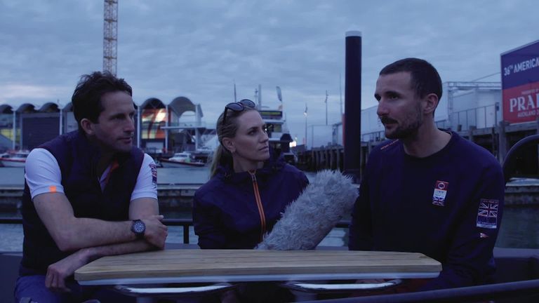 Sir Ben Ainslie and Giles Scott reflect on a frustrating day for INEOS TEAM UK, after two losses on Sunday during the PRADA Cup Final in Auckland