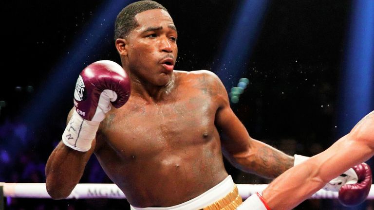 Adrien Broner was returning after a defeat by Manny Pacquiao in 2019