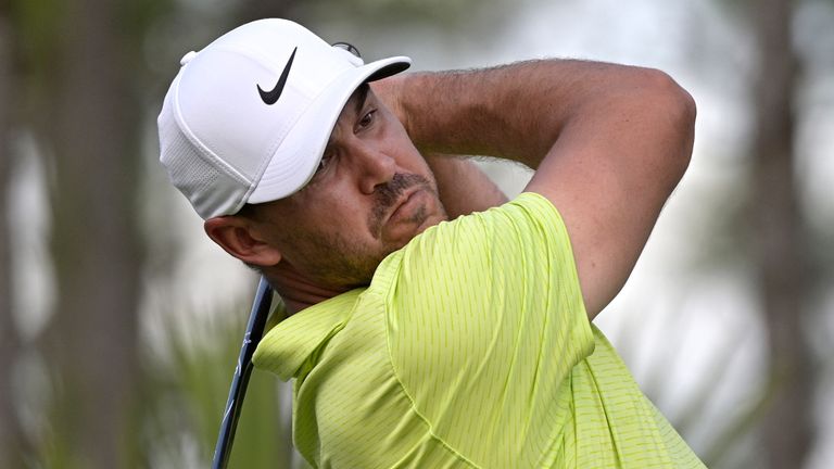 Brooks Koepka has been struggling with a neck problem for weeks