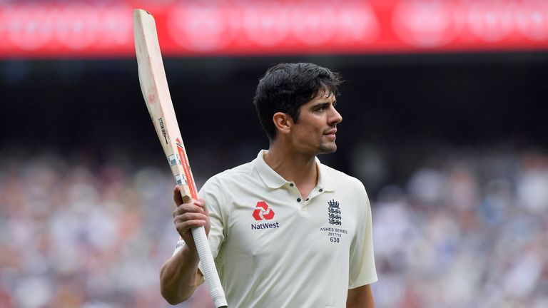 Sir Alastair Cook's double hundred against West Indies in 2017 set the platform for England to win their first day-night Test