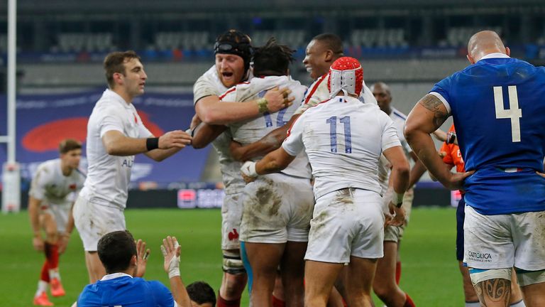 France were victorious against Italy in last year's Autumn Nations Cup