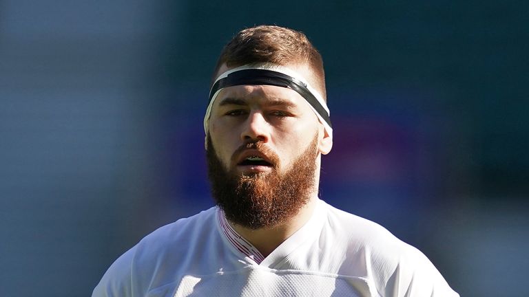 Luke Cowan-Dickie will start at hooker for England