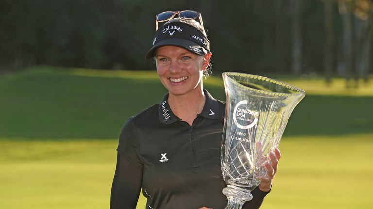 LPGA star Sagstrom's haunting experience of sexual abuse 2 Madelene Sagstrom defends her Gainbridge LPGA title this week