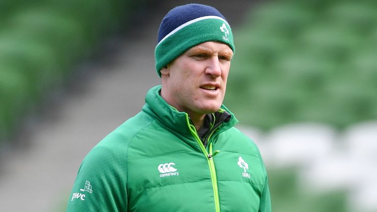 Ireland forwards coach Paul O'Connell spoke to media on Tuesday ahead of the Six Nations this weekend