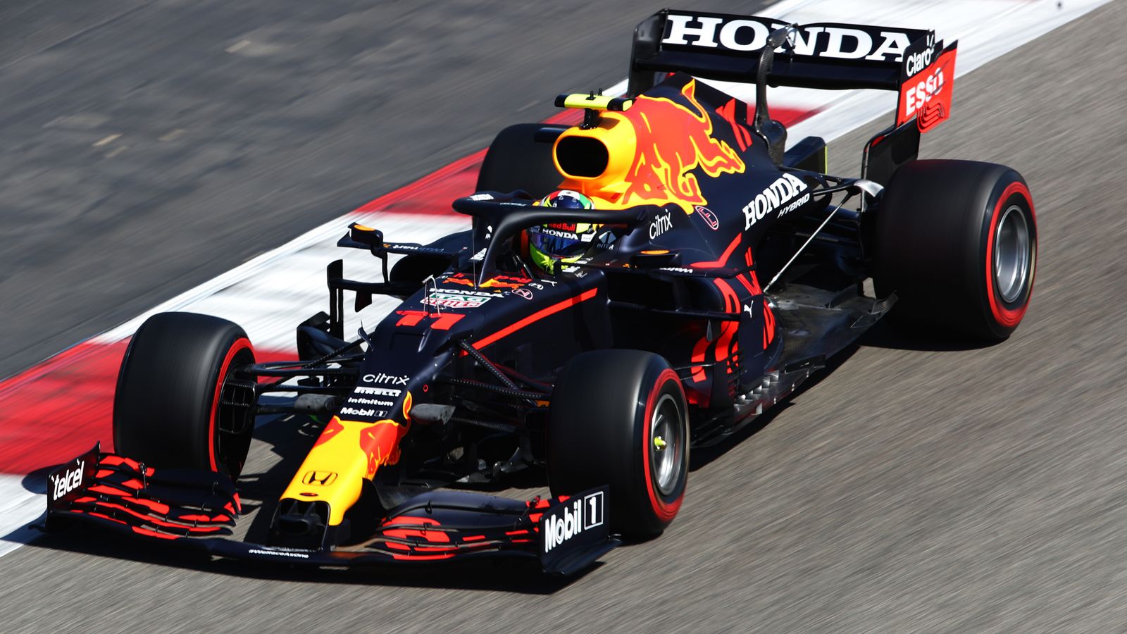 F1 Testing Day Three AM Sergio Perez On Top As Red Bull Make Their 