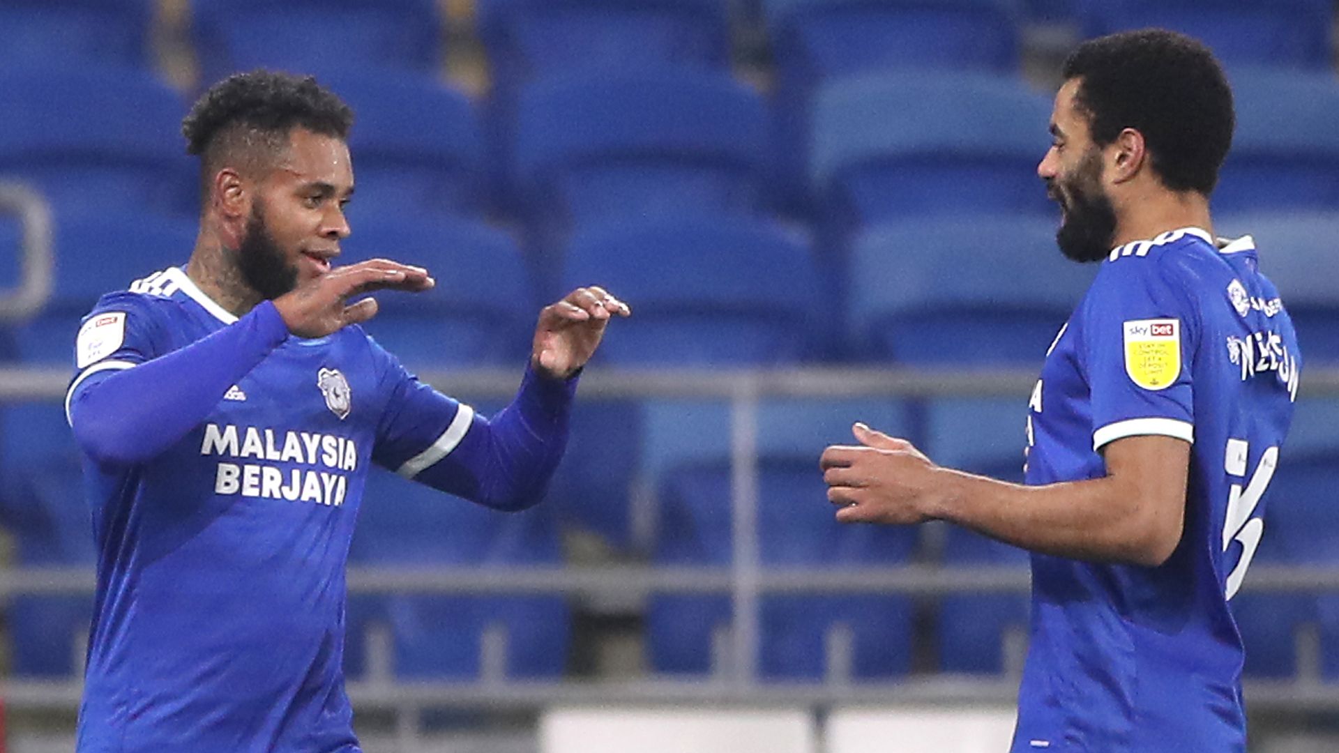 Cardiff thump Derby to move into top six