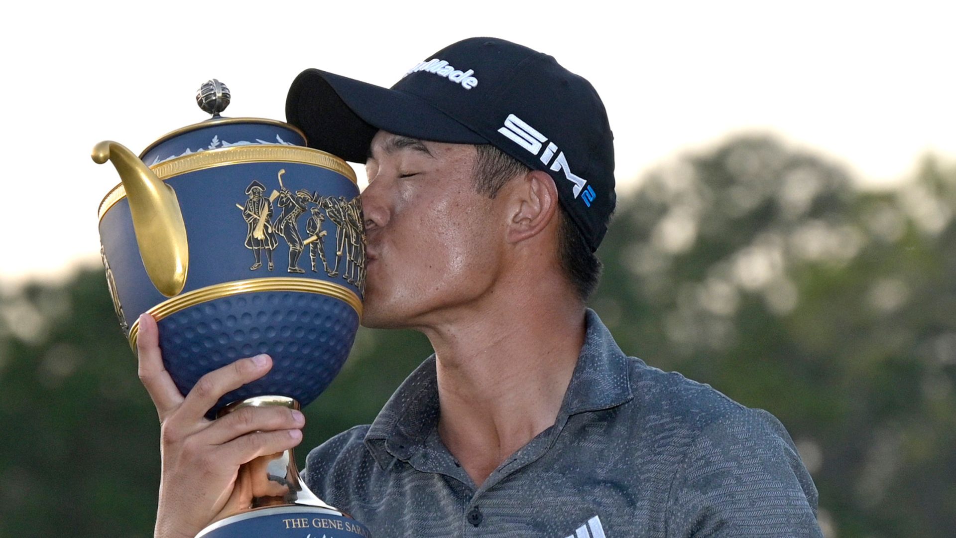 Morikawa matches Tiger record in WGC victory