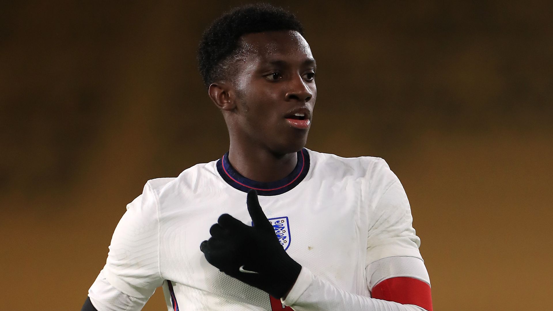 Nketiah to captain England U21s after Arsenal 'frustration'