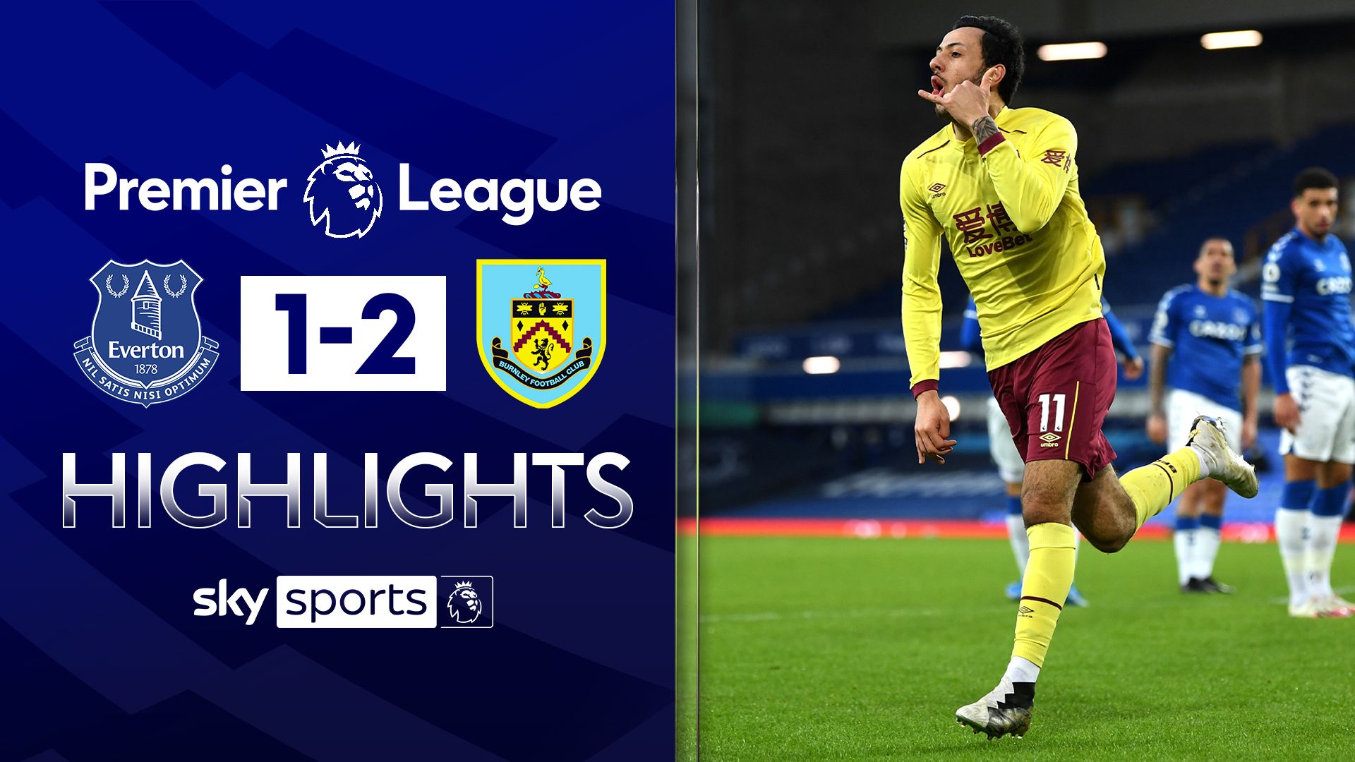 Magic from McNeil helps Burnley beat Everton