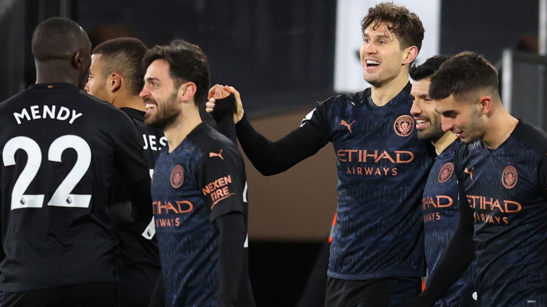 Aguero on target as Man City close in on title