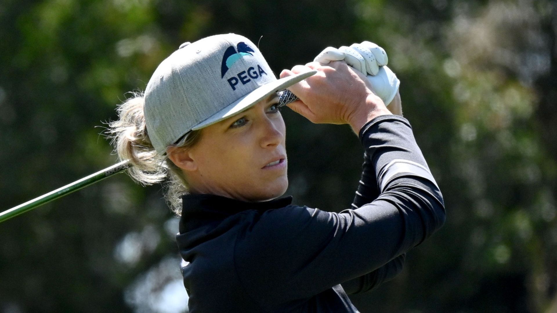 Reid stays in touch with Park at Kia Classic