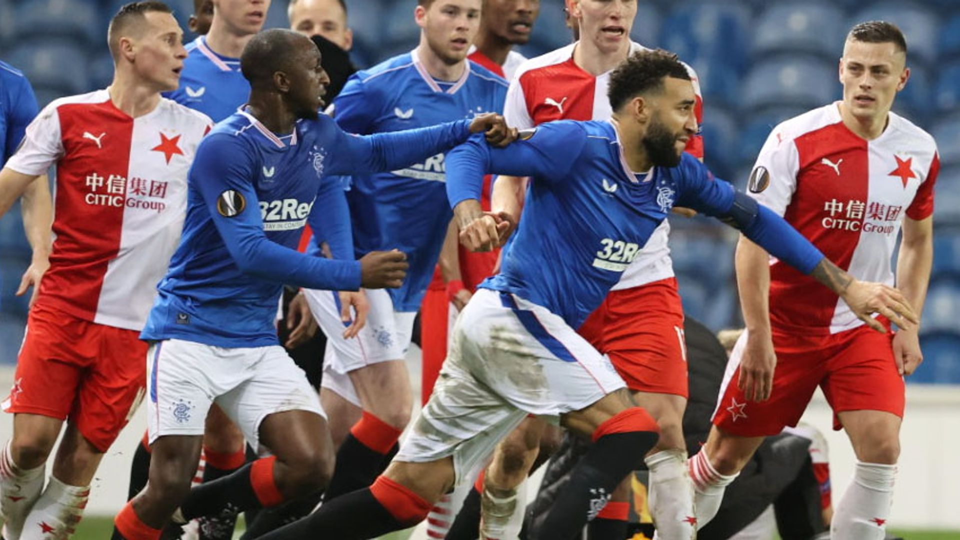 UEFA to investigate Rangers vs Slavia Prague incidents