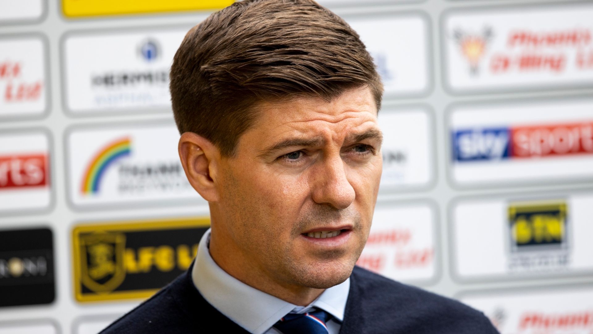 Stay away from Celtic Park, Gerrard tells Rangers fans