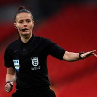 Referee Rebecca Welch