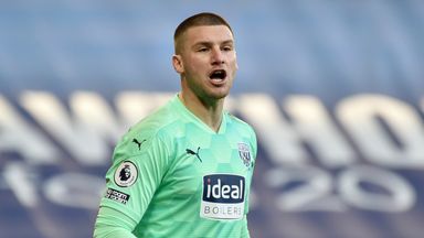 Image of West Brom goalkeeper Sam Johnstone has one year remaining on his contract