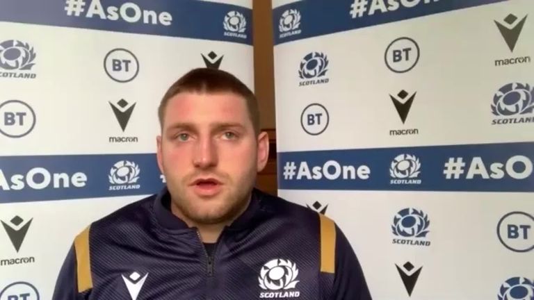 Scotland's Finn Russell says the players can't be distracted by selection issues when they face France in their final game of the Six Nations