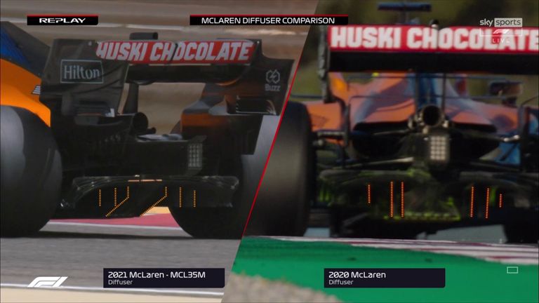 The talk and possibly envy of the paddock this year is McLaren's rear diffuser, an interpretation that's come about due to revised design rules at the rear of the car