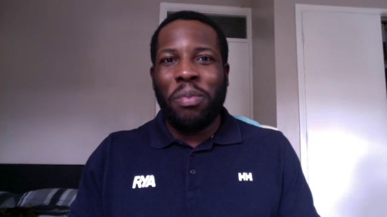 Senior sailing instructor Asher Robinson talks about the RYA's initiative of promoting sailing in the London Borough of Newham