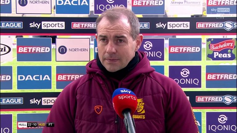 Huddersfield Giants coach Ian Watson thought his side made too many errors in the second half as they lost to Hull