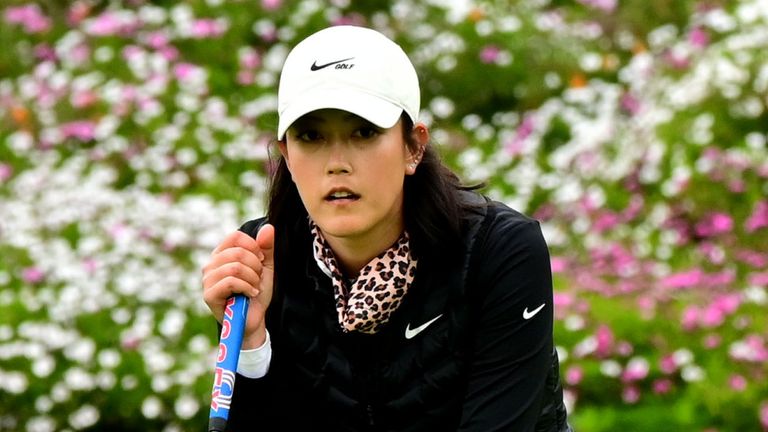 Michelle Wie West hizo birdie el primero, pero luchó hasta un 81