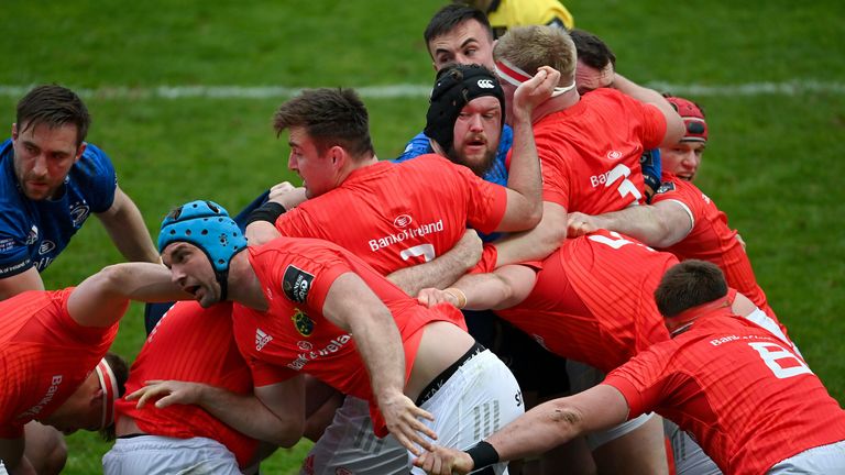 The final proved an enormously physical contest between the two rivals and Irish provinces 