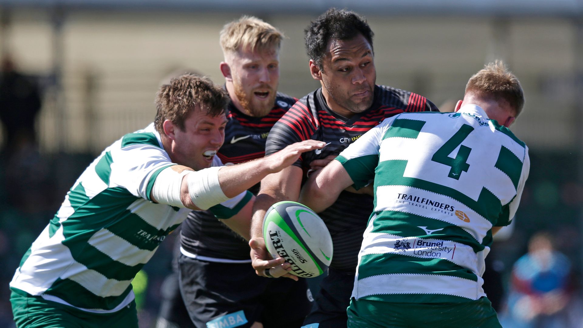 Saracens thump Championship leaders Ealing