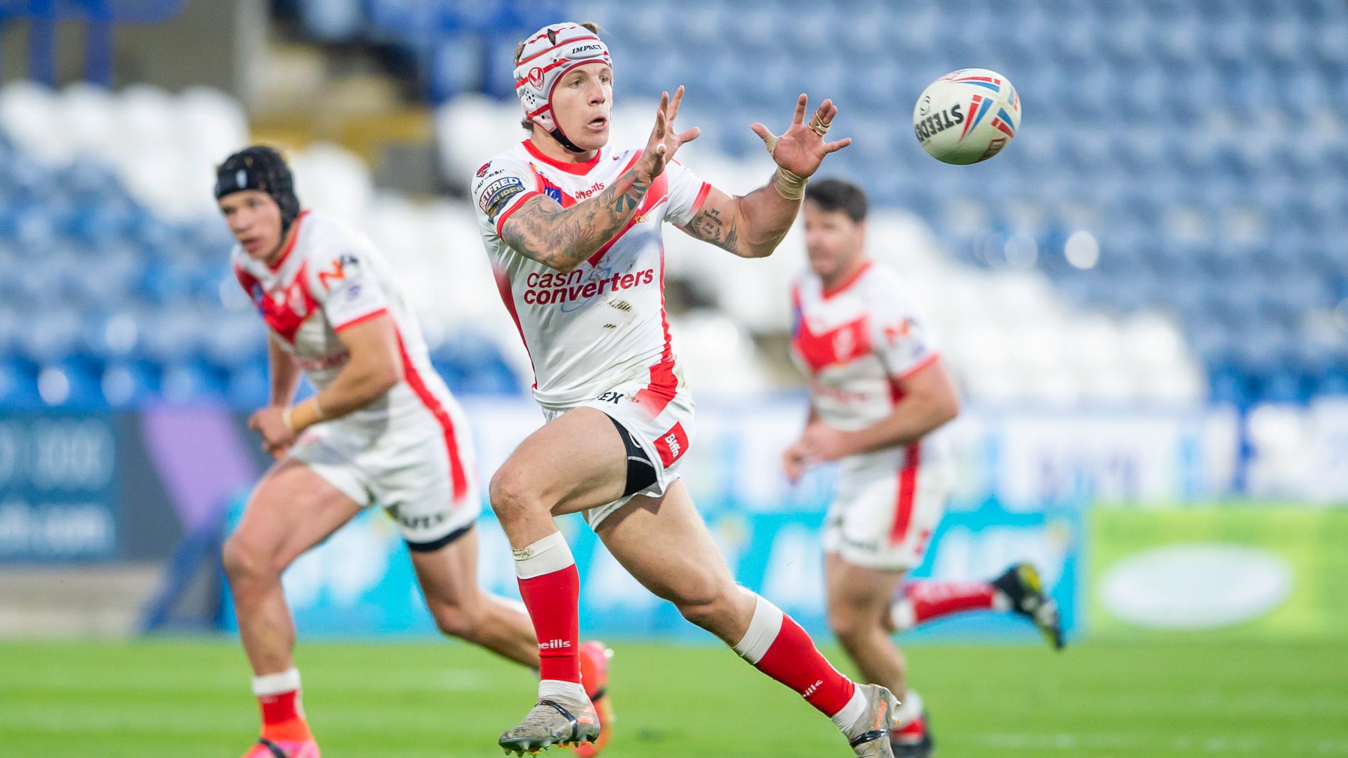 St Helens remain unbeaten after win at Huddersfield