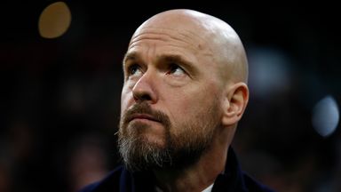 Erik ten Hag is on course to lead Ajax to the Dutch league title this season