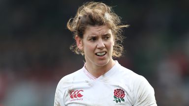 Sarah Hunter is back at No 8 for England
