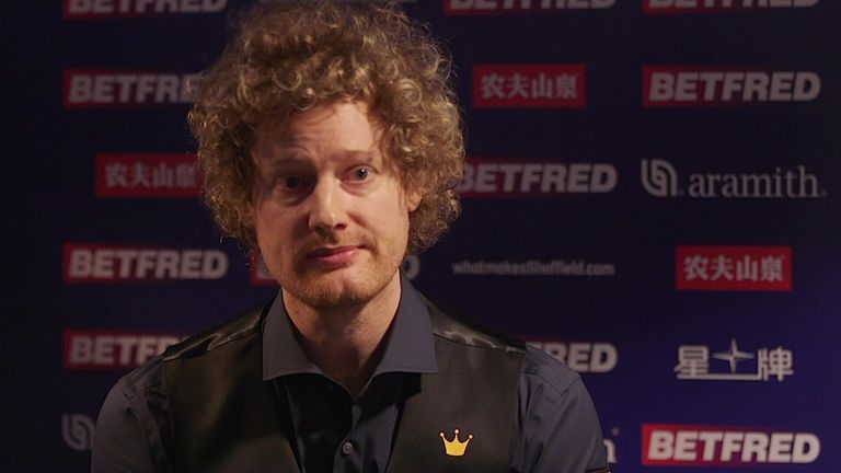 Neil Robertson describes the challenges of playing at the Crucible after he exited this year's tournament